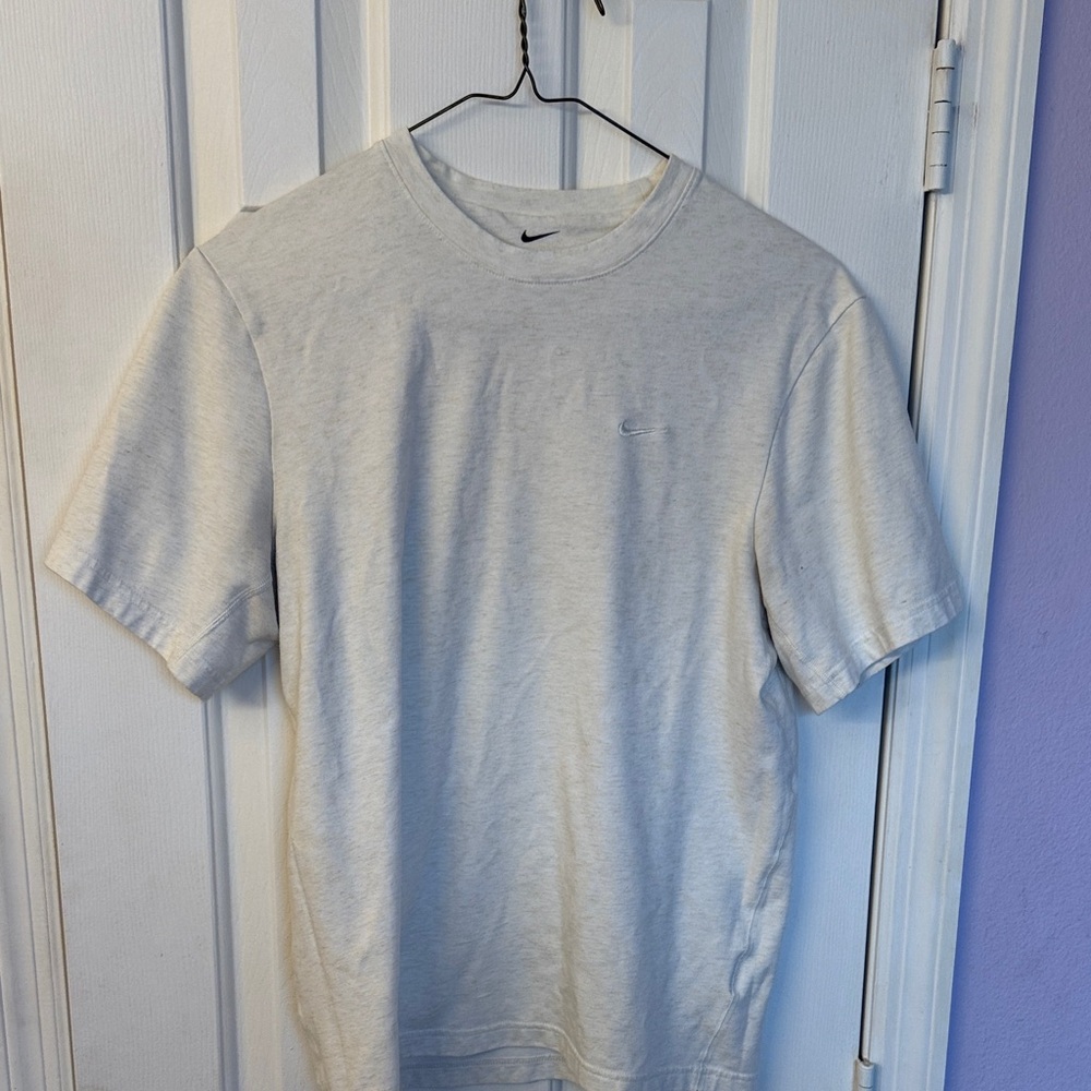 Nike Men's Light Cream Short Sleeve Tee